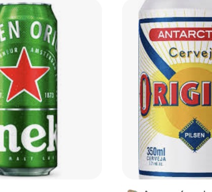 Cerveja lata (Original ou Heineken)