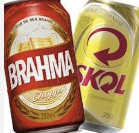 Cerveja lata (Skol ou Brahma)